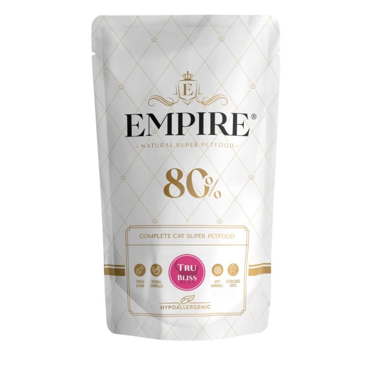EEmpire Tru Bliss pienso hipoalergénico para gatos esterilizados y para el control de bolas de pelo 50g.jpg
